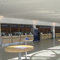 CCL: Foyer -1, Registrier-Counter