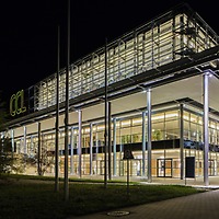 CCL - Außenansicht bei Nacht, Foto: Jörg Singer